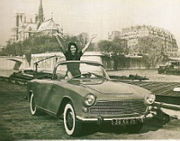 Simca Aronde cabriolet Oceane, 1956
